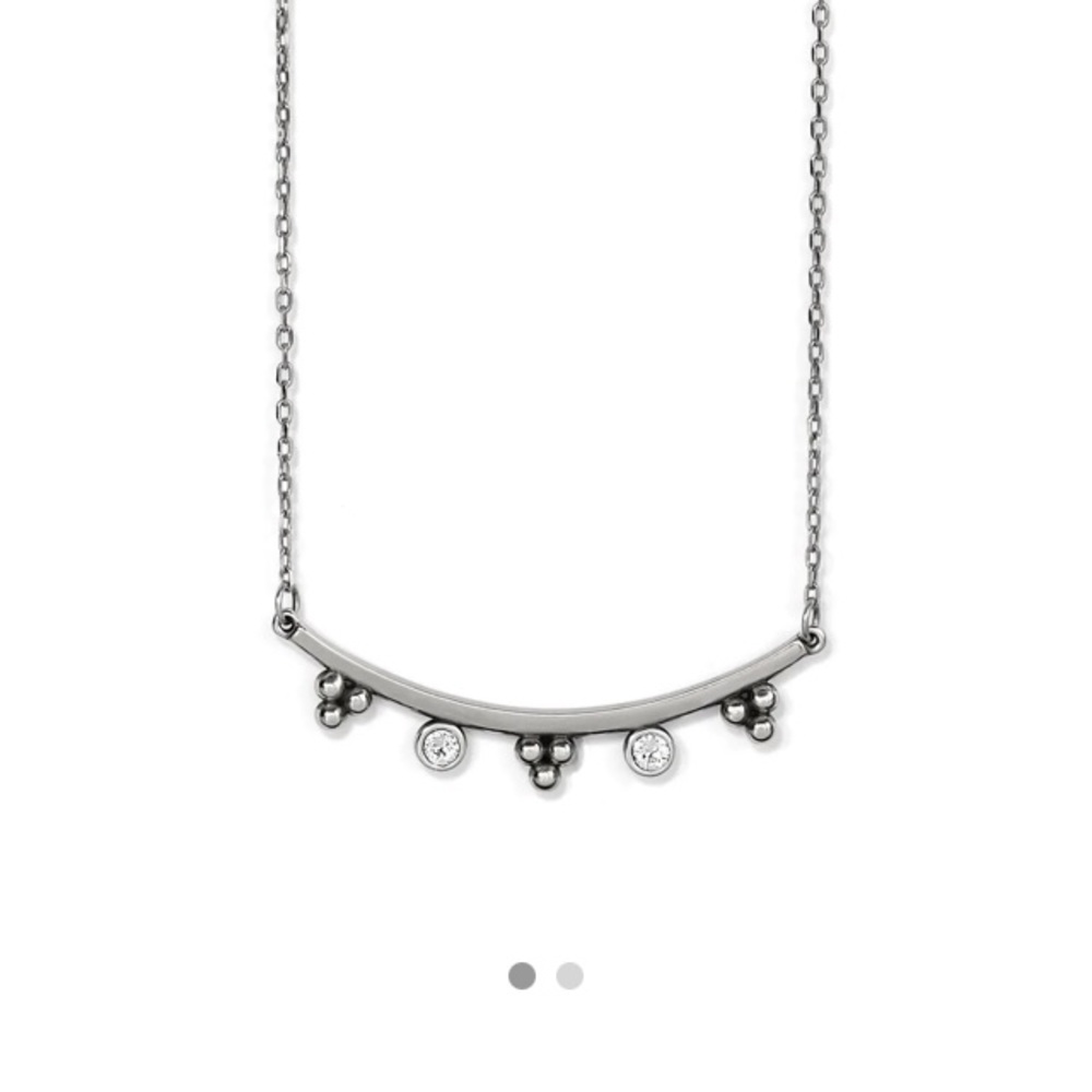 Brighton Twinkle Granulations Bar necklace